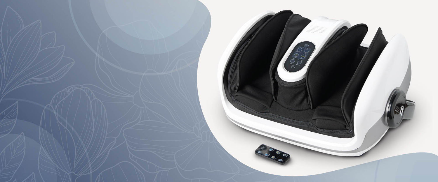 Shiatsu Foot and Calf Massager with remote